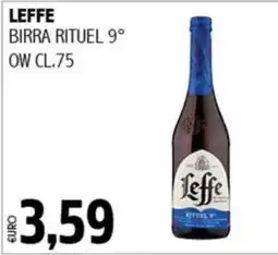 Big Food Leffe Birra Rituel 9° offerta