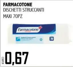 Big Food Dischetti struccanti Farmacotone offerta
