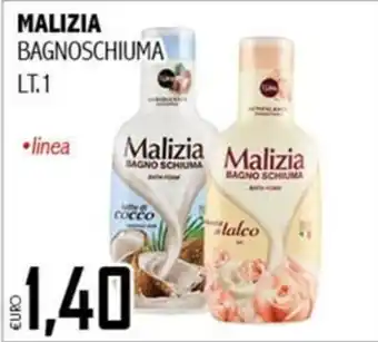 Big Food Malizia bagno schiuma offerta