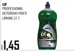 Big Food Cif professional detersivo piatti limone offerta