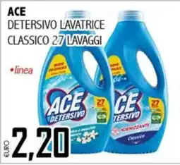 Big Food ACE Detersivo Lavatrice Classico offerta