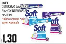 Big Food Soft Detersivo Lavatrice Bianco Intenso offerta