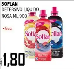 Big Food Soflan Detersivo Liquido Rosa offerta