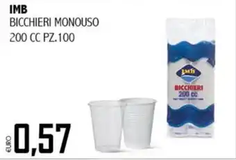 Big Food Bicchieri monouso imb offerta