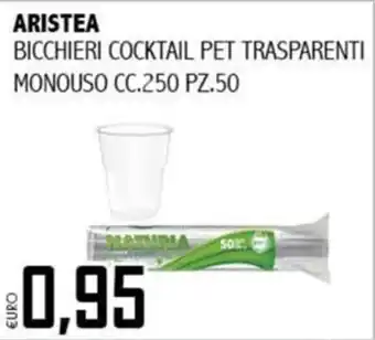 Big Food Bicchieri cocktail pet trasparenti monouso offerta