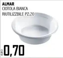 Big Food Ciotola bianca Almar offerta