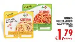 Decò Local Citterio pancetta a cubetti dolce/affumicata offerta