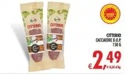 Decò Local Citterio Cacciatore D.O.P. offerta