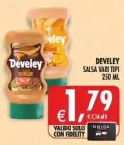 Decò Local Develey salsa vari tipi offerta