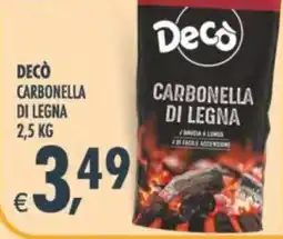 Decò Local Decò carbonella di legna offerta