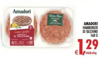 Decò Local Amadori hamburger di tacchino offerta