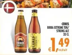 Decò Local Ceres strong ale offerta