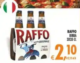 Decò Local Raffo birra offerta