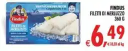 Decò Local Findus filetti di merluzzo offerta