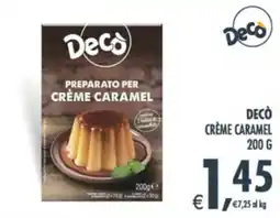 Decò Local Decò crème caramel offerta