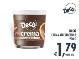 Decò Local Decò crema alle nocciole offerta