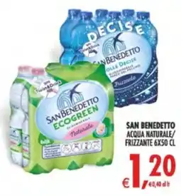 Decò Local San Benedetto acqua naturale/frizzante offerta