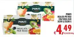 Decò Local PONTI insalata per riso offerta
