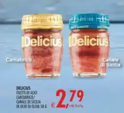 Decò Local Delicius filetti di alici offerta