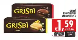 Decò Local Grisbi biscotti ripieni offerta