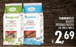 Decò Local Tumminello biscotti integrali/rustici offerta