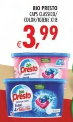 Decò Local bio Presto caps classico offerta