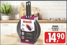 Decò Local Pedrini bis padelle offerta