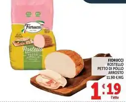 Deco Market Fiorucci Rostello Petto di Pollo Arrosto offerta