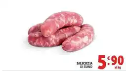 Deco Market Salsiccia di suino offerta