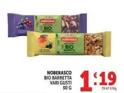 Deco Market Noberasco bio barretta offerta