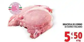 Deco Market Braciola di lombo di suino italiano offerta