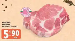 Deco Market Braciola di coppa di suino italiano offerta