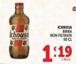 Deco Market Ichnusa birra non filtrata offerta