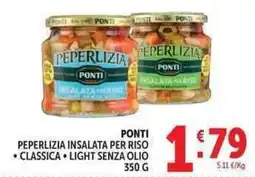 Deco Market Peperlizia insalata per riso Ponti offerta