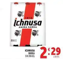 Deco Market Ichnusa birra offerta