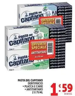 Deco Market Pasta del Capitano dentifricio offerta