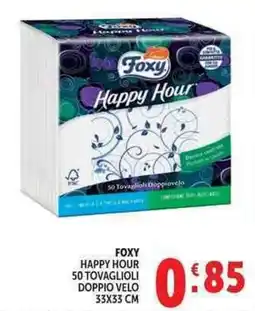 Deco Market Foxy Happy Hour tovaglioli offerta