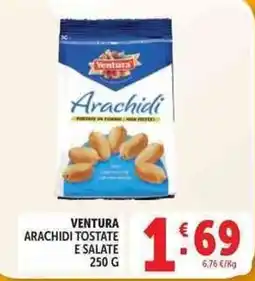 Deco Market Ventura arachidi tostate e salate offerta