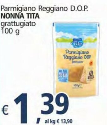 Alter Discount Nonna Tita Parmigiano Reggiano D.O.P. Grattugiato 100 g offerta