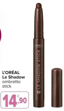 Iperal L'ORÉAL Le Shadow ombretto stick offerta