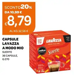 Ekom Capsule Lavazza a modo mio Suerte offerta