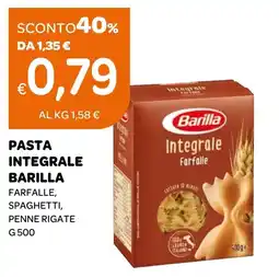 Ekom Pasta integrale Barilla offerta