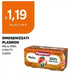 Ekom Omogenizzati Plasmon offerta