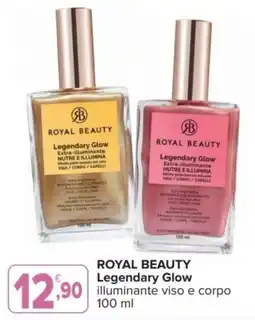 Iperal Royal Beauty Legendary Glow illuminante viso e corpo offerta