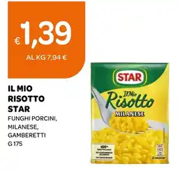 Ekom Il mio risotto star funghi porcini, milanese, gamberetti offerta