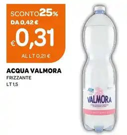 Ekom Acqua Valmora frizzante offerta