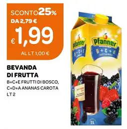 Ekom Pfanner bevanda di frutta offerta