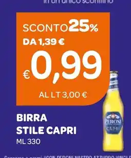 Ekom Birra Stile Capri offerta