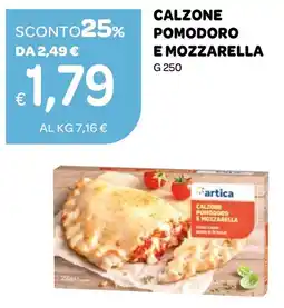 Ekom Calzone pomodoro e mozzarella Artica offerta