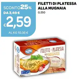 Ekom Filetti di platessa alla mugnaia offerta